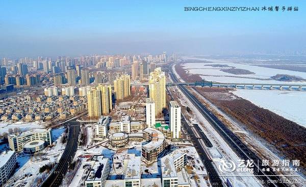 航拍今日哈尔滨，鸟瞰冰城都市情
